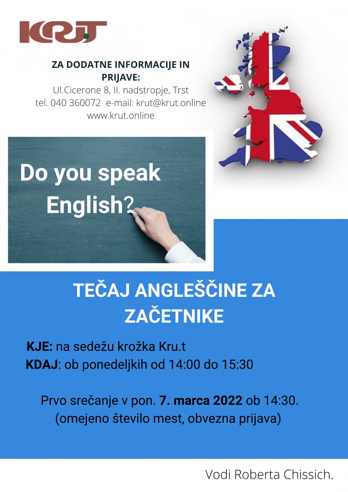 Začetni tečaj angleščine 